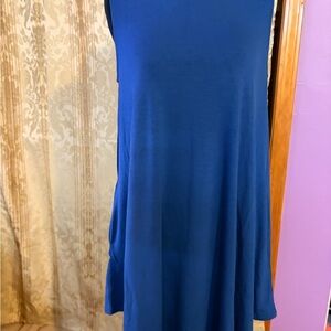 Zenana Outfitters Blue Midi Dress